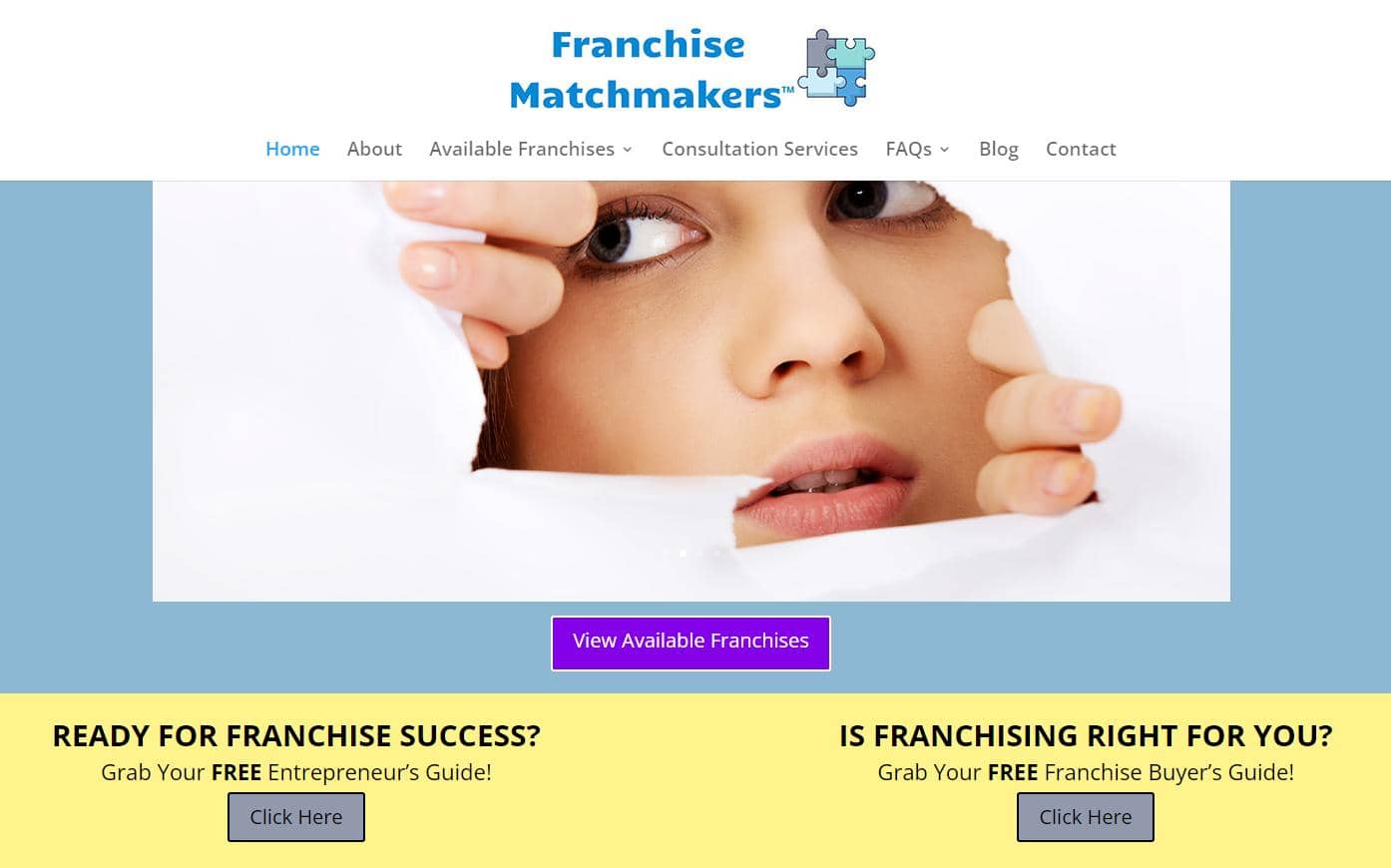 franchise broker website